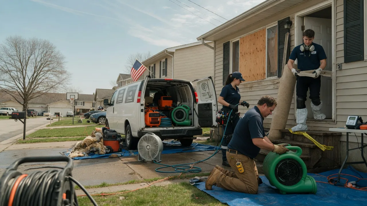 Water Damage Restoration in Whittaker, MI near me